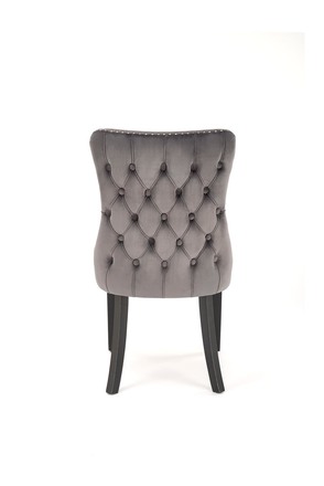 Dřevěná jídelní židle Halmar ALDA šedá (1p=2szt) (4)