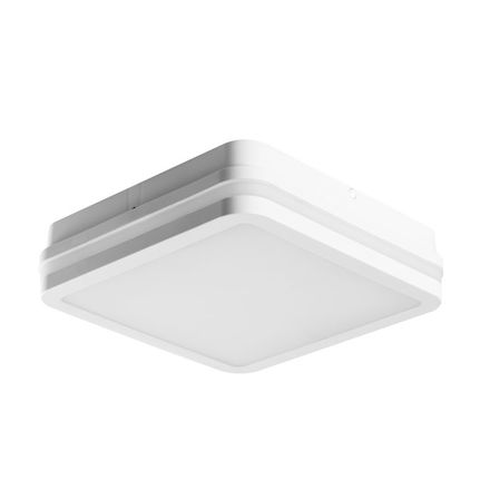 Stropní svítidlo Kanlux (32946) LED BENO 18W NW-L-SE bílá 1550lm, 4000K, IP54, 22x22cm
