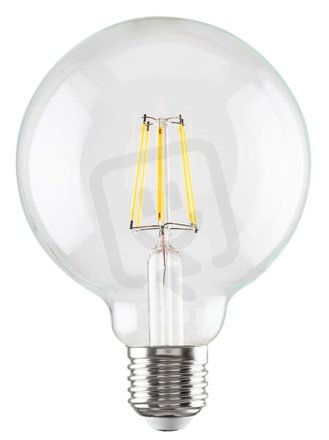 LED žárovka Rabalux 79148 G95 E27 7W, 870lm, 4000K LED filament světelný zdroj