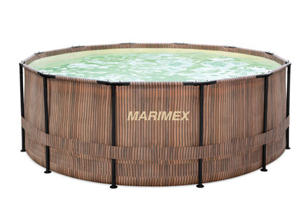 Zahradní bazén Marimex Florida 3,66x0,99 m se skimmerem- motiv TEAK