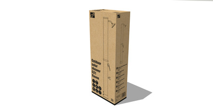 Solární sprcha G21 Raven 40 l, černá (8)