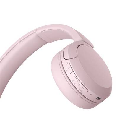 Polootevřená bezdrátová sluchátka Sony WHCH520P.CE7 růžová (5)