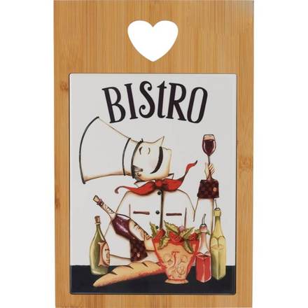 Sevírovací prkénko Excellent KO-280000130bist s keramickou kachlí BISTRO