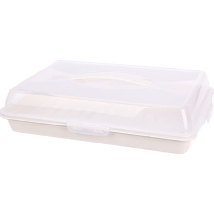 Servírovací tác s víkem Excellent KO-022000230bila Plastový 44 x 31 cm bílá (3)