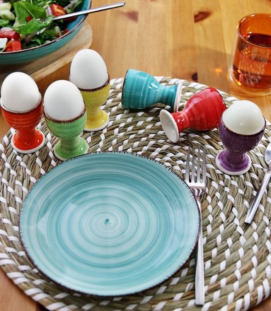 Držák na vajíčka HIT HT-24326740 sada 6 ks 7 cm COLOURS (1)