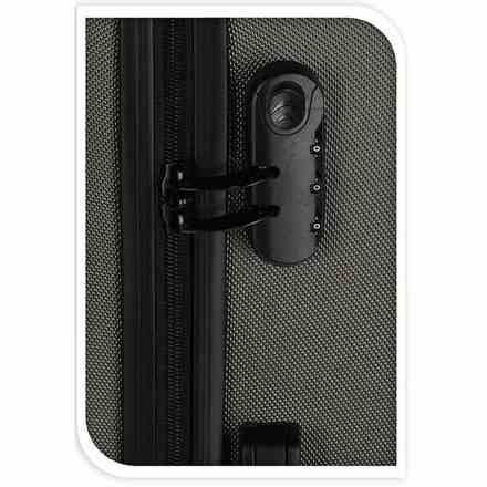 Sada plastových cestovních kufrů Proworld KO-FB5000450 3 ks 50 / 60 / 70 cm antracitová (1)