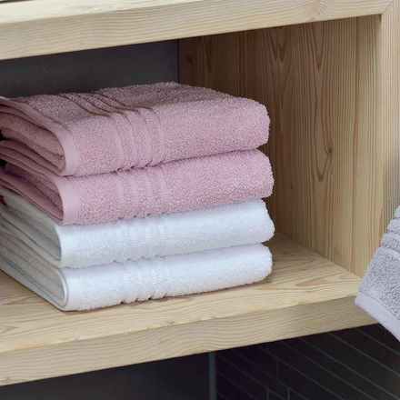 Ručník Kela KL-23207 LEONORA 100% bavlna, bílá 50x100cm (3)