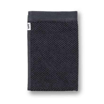 Ručník pro hosty Kela KL-23941 Lavinia 100% bavlna černá 30,0x50,0cm