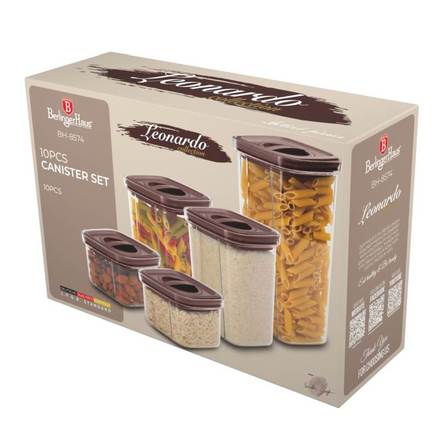 Sada dóz na potraviny Berlingerhaus BH-8574 10 ks Leonardo Collection (8)