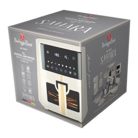 Horkovzdušná fritéza Berlingerhaus BH-9490 digitální 5 l Sahara Collection (1)