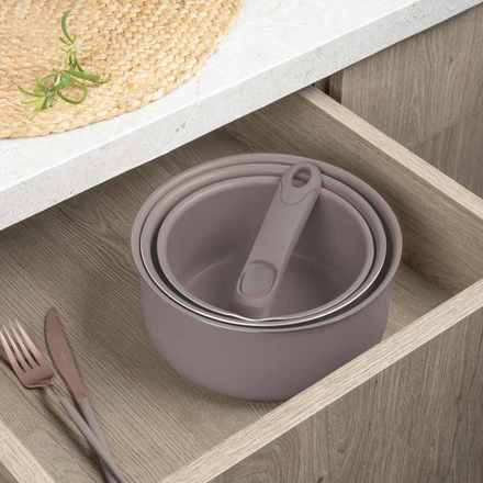 Sada nádobí s titanovým povrchem Berlingerhaus BH-8251 12 ks Taupe Collection (7)