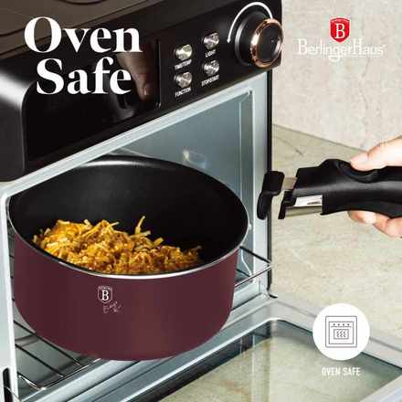 Sada nádobí Berlingerhaus BH-8254 s odnímatelnou rukojetí 9 ks Leonardo Collection (3)