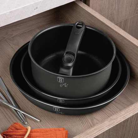 Sada nádobí s titanovým povrchem Berlingerhaus BH-8256 9 ks Anthracite Collection (2)