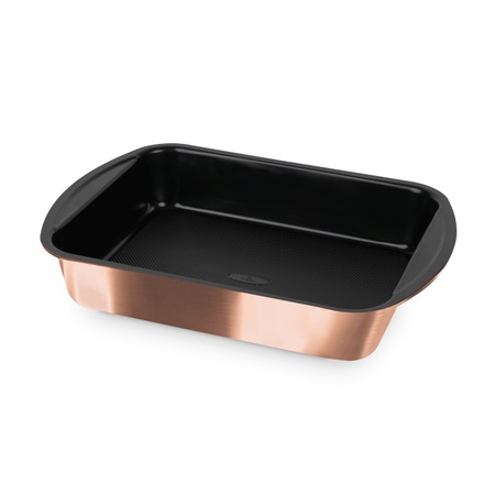 Plech na pečení s titanovým povrchem Berlingerhaus BH-7898 40x28,5 cm Rose Gold Line