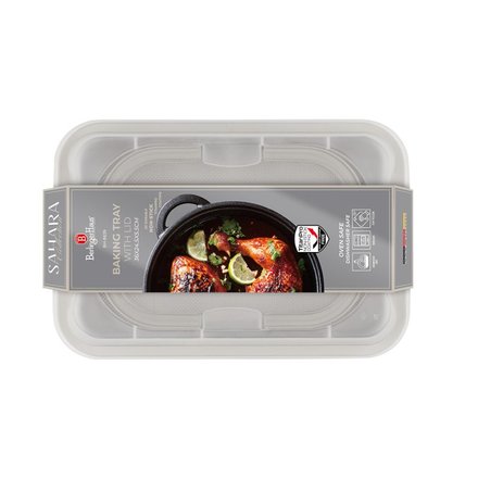 Plech na pečení Berlingerhaus BH-8639 s víkem přenosný Sahara Collection (1)