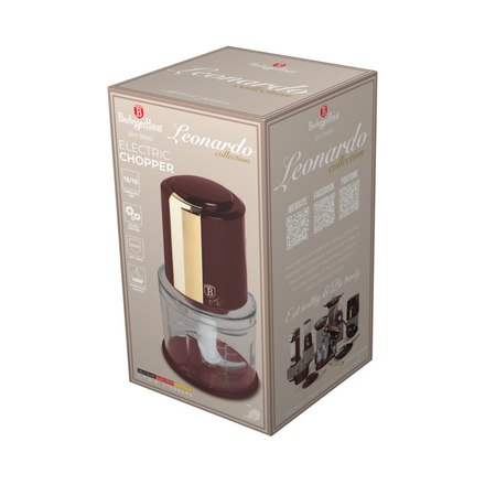 Elektrický sekáček Berlingerhaus BH-9689 na zeleninu i ovoce Leonardo Collection (1)