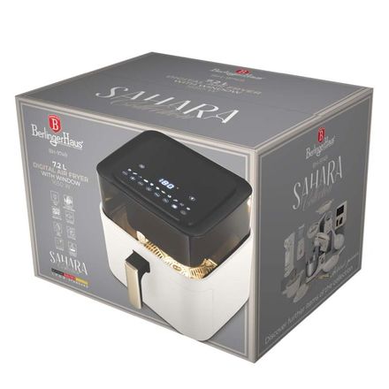 Horkovzdušná fritéza Berlingerhaus BH-9749 digitální 7,2 l Sahara Collection (1)