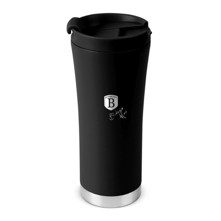 Termohrnek Berlingerhaus BH-8751 s dvojitou stěnou nerez 0,5 l Matte Black Collection