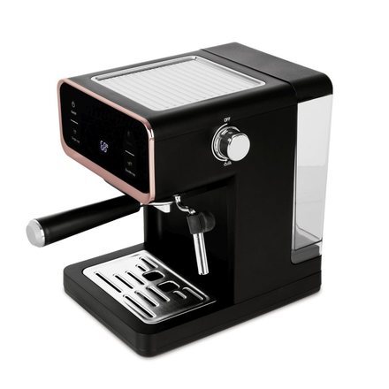 Pákové espresso Berlingerhaus BH-9732 3v1 digitální Black Rose Collection