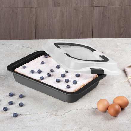 Plech na pečení Berlingerhaus BH-8694 s víkem přenosný Antracit Collection (2)