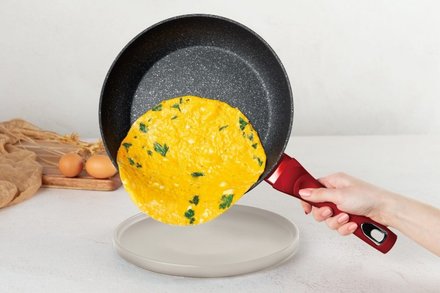 Pánev s mramorovým povrchem Berlingerhaus BH-1254 30 cm Burgundy Metallic Line (4)