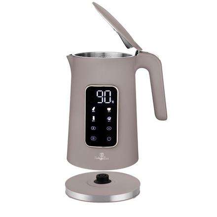 Rychlovarná konvice Berlingerhaus BH-9736 s regulací teploty digitální 1,7 l Taupe Collection (4)