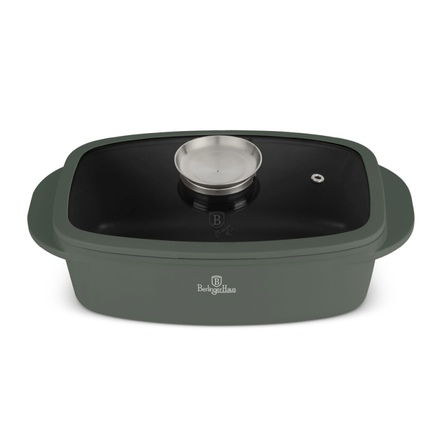 Pekáč do trouby Berlingerhaus BH-8775 s Aroma víkem 6 l Matte Green Collection