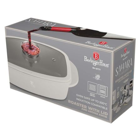 Pekáč do trouby Berlingerhaus BH-8777 s Aroma víkem 6 l Sahara Collection (1)