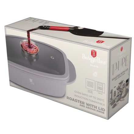 Pekáč do trouby Berlingerhaus BH-8778 s Aroma víkem 6 l Taupe Collection (7)