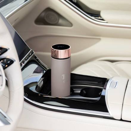 Termoska Berlingerhaus BH-9677 Chytrá s ukazatelem teploty 0,5 l Taupe Collection (2)