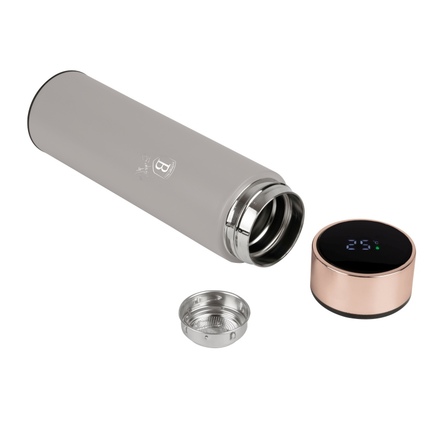 Termoska Berlingerhaus BH-9677 Chytrá s ukazatelem teploty 0,5 l Taupe Collection (3)