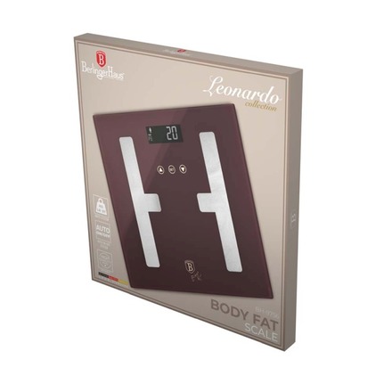 Osobní váha Berlingerhaus BH-9756 s měřením tuku, svalů a vody 180 kg Leonardo Collection (1)