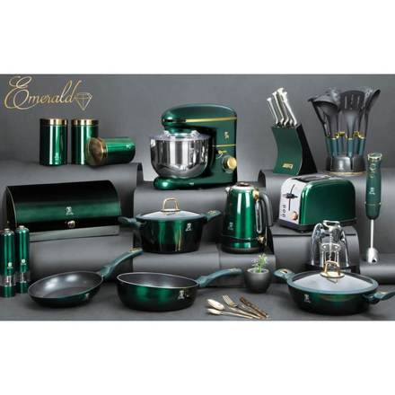 Sada nožů Berlingerhaus BH-6250 a kuchyňského náčiní ve stojanu 12 ks Emerald Collection (4)