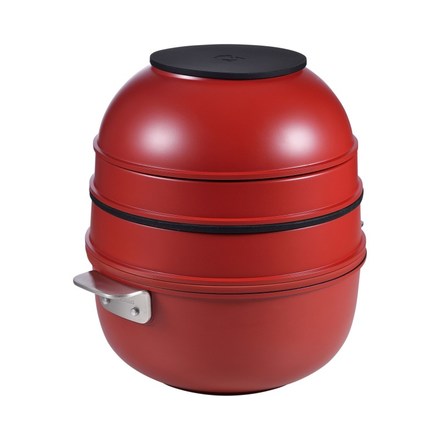 Sada nádobí s nepřilnavým povrchem Masterpro BGMP-8061-RD SHARE PLAY 10 ks červená (1)