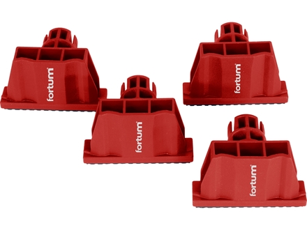 Zarážky vymezovací Extol Premium 4759993 zarážky vymezovací sada 4ks, k multif. stolům s otvory O 20mm