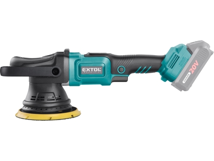 AKU orbitální leštička Extol Industrial 8791845 SHARE20V, 150mm, BRUSHLESS, 2Ah (9)