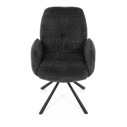 Moderní jídelní židle Autronic černá, hladká látka, DCH-D1330 BK2 (DCH-D1330 BK2) (13)