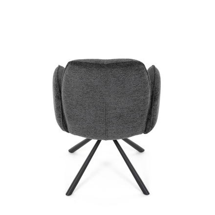 Moderní jídelní židle Autronic černá, hladká látka, DCH-D1330 BK2 (DCH-D1330 BK2) (19)