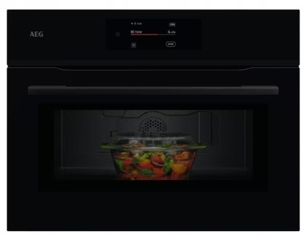 Kompaktní vestavná trouba AEG 7000 MealAssist Microwave NKM7N721B