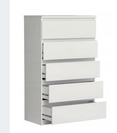 Komoda Forte CHELSEA CHLK45-U42 matně bílá (1*Karton) (1)
