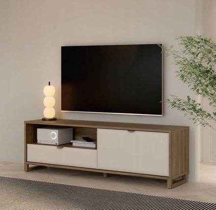 Televizní komoda Forte MAREDA MAQT121R-M966 dub/písková (2*Karton) (2)