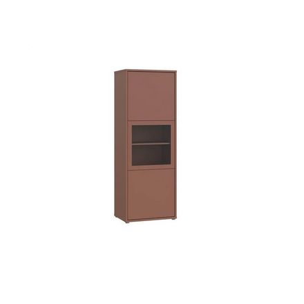 Vitrína Forte ALICE ACSV711-U72 terractta (2*Karton)