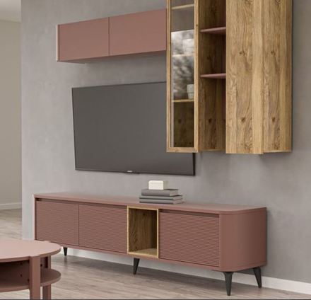 Nohy k televizní komodě Forte BREATHTAKER BTHZ51ST-904 černá (1*Karton) (1)