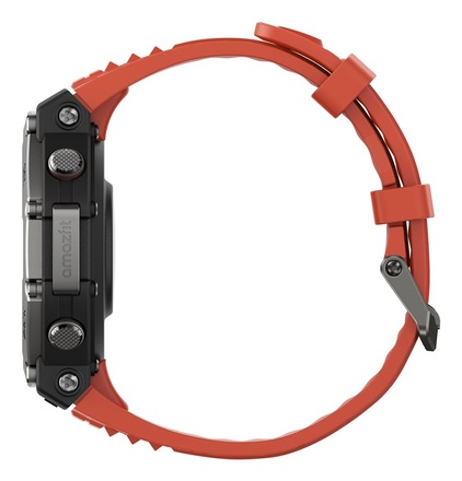 Chytré hodinky Amazfit T-Rex 3/Sport Band/Lava Red (4)