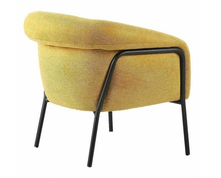 Křeslo Signal Clover Brego černá podnož/kari 68 (2)