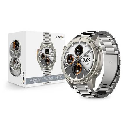 Chytré hodinky Aligator Watch GPS Silver (7)
