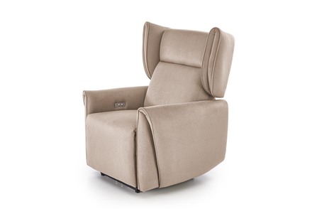 Relaxační křeslo Halmar GELATO béžová (2p=1szt) (6)