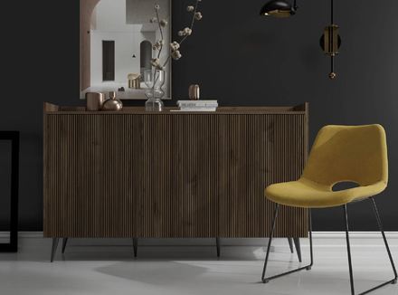 Komoda Jurek Meble Ademo 4 ořech 126/92/41cm (2)