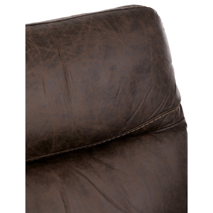 TV a relaxační křeslo Autronic s elektrickým ovládáním, potah hnědá látka v dekoru vintage, 1 motor 240V (TV-4094 BR3) (8)