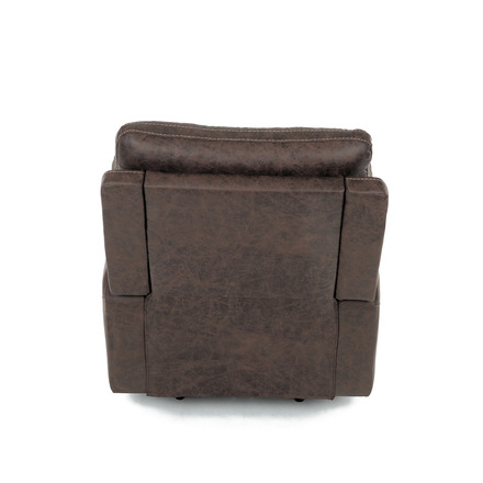 TV a relaxační křeslo Autronic s elektrickým ovládáním, potah hnědá látka v dekoru vintage, 1 motor 240V (TV-4094 BR3) (12)